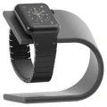 U-Shape Aluminium Desktop Stand Holder for Apple Watch - Black