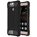 Military Defender Tough Shockproof Case for Huawei P9 Plus - Black
