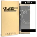Full Coverage Tempered Glass Screen Protector for Sony Xperia XA1 Ultra - Black