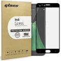 Full Coverage Tempered Glass Screen Protector for Oppo R11 - Black