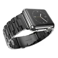 Xincuco Stainless Steel Link Bracelet Band for Apple Watch 42mm / 44mm - Black