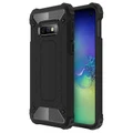 Military Defender Tough Shockproof Case for Samsung Galaxy S10e - Black