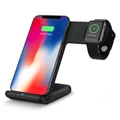 2-in-1 (10W) Qi Fast Wireless Charging Stand for Mobile Phone / Apple Watch