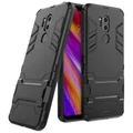 Slim Armour Tough Shockproof Case for LG G7 ThinQ - Black