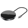 Baseus Circular Hub (60W) USB-PD Type-C / (10W) Wireless Charger for MacBook / Laptop