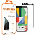 Full Coverage Tempered Glass Screen Protector for Google Pixel 4 - Black