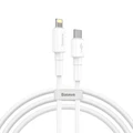Baseus 18W USB-PD (Type-C) to Lightning Cable (1m) for iPhone / iPad - White