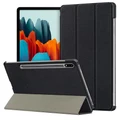 Trifold Smart Case & Stand for Samsung Galaxy Tab S7 - Black