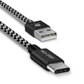 Dux Ducis Extra Long Braided USB Type-C Charging Cable (3m) for Phone / Tablet