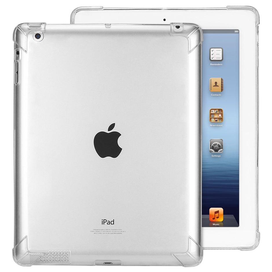 Flexi Gel Shockproof Case for Apple iPad 9.7-inch (4th / 3rd / 2nd Gen) - Clear (Gloss Grip)