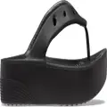 Crocs Classic Platform Flip; Black, W10
