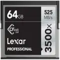 Lexar Professional 3500x CFast 2.0 64GB - 525MB/s Memory Card