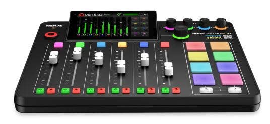 Rode RodeCaster Pro II Integrated Podcast - Production Studio