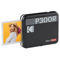 Kodak P300R Mini 2 Retro Portable Instant Photo Printer - Black