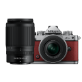 Nikon Z fc Crimson Red w/ Nikkor Z 16-50mm & Z 50-250mm VR Lens Mirrorless Camera