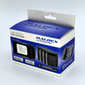 Haldex USB-C Panasonic Charger for BLC12, BLF19, BLJ31 &BLK22 Includes Car Adaptor