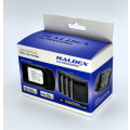 Haldex USB-C Panasonic Charger for BLC12, BLF19, BLJ31 &BLK22 Includes Car Adaptor