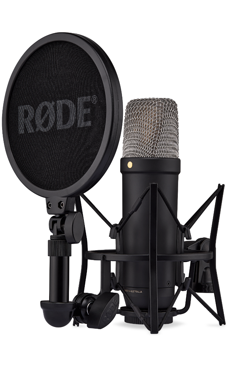 Rode NT1 5th Generation (Black) - Studio Condenser Microphone