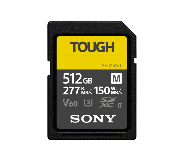 Image of Sony SF-M Series Tough 512GB SDXC UHS-II V60 - Memory Card