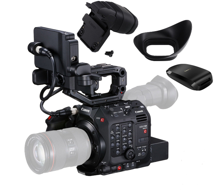 Image of Canon C500 Mark II Body w/ CF Express Card & Reader Cinema EOS Camera Kit