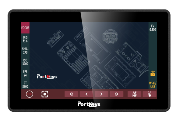 Portkeys BM5 III 5.5-inch High Brightness Monitor. Wireless Camera Control