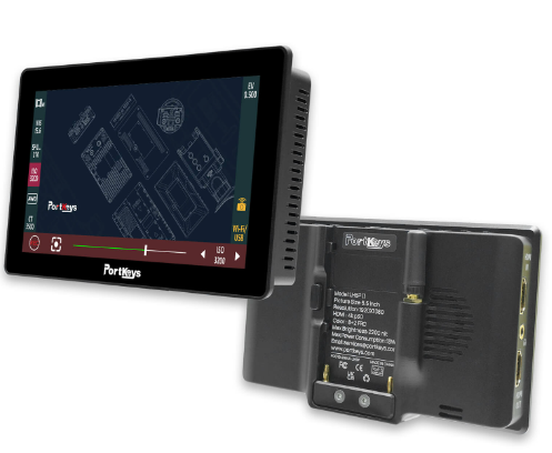 Image of Portkeys LH5P II 5.5-inch 4K HDMI Touchscreen Monitor w/Camera Control for Sony CSC