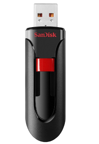 Image of SanDisk Cruzer Glide USB 2.0 - 64GB Flash Drive (CZ60)