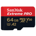 SanDisk Extreme Pro SDXC 64GB 200MB/s R, 90MB/s W, V30, U3, C10 Memory Card