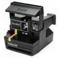 Polaroid 600 Type 80's Style Close Up - Black Refurbished Vintage Camera