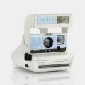 Polaroid 600 Type 80's Style Pearl Refurbished Vintage Camera