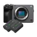 Sony Cinema Line FX30 Body APSC E-Mount Video Camera w/ Bonus 2 x NPFZ100 Batteries