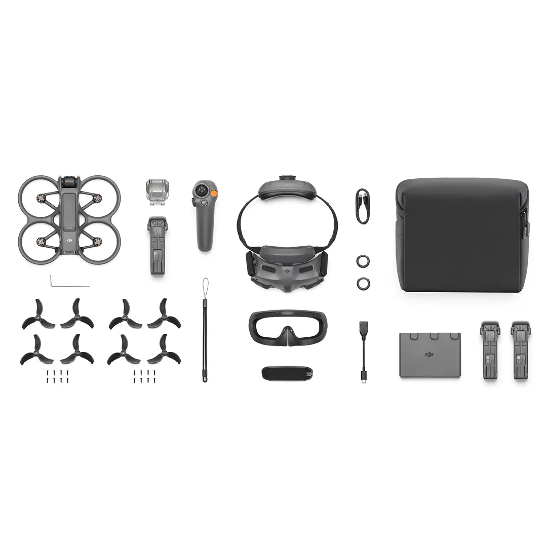 Image of DJI Avata 2 Fly More Combo Drone (Three Batteries)