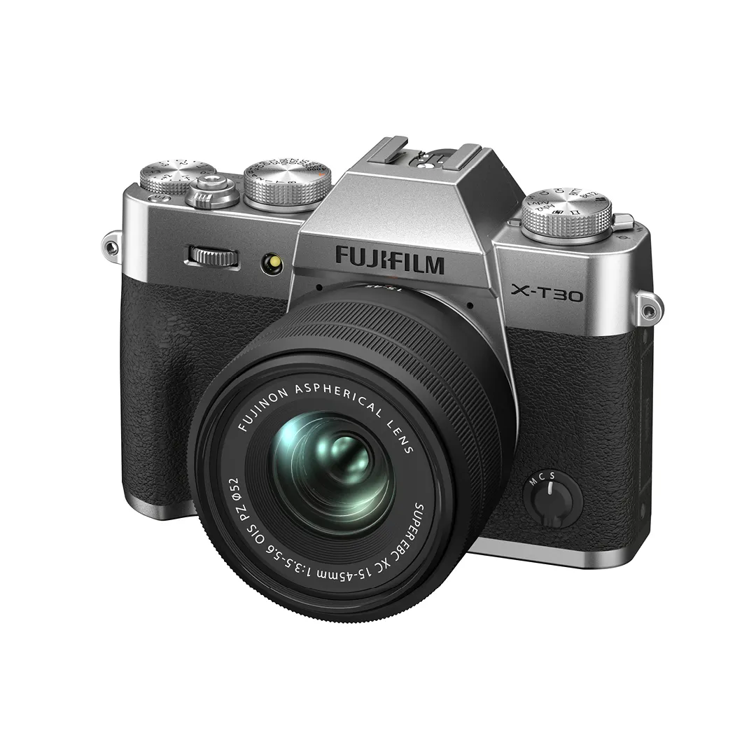 Image of FujiFilm X-T30 Type II Silver w/XC15-45mm Lens Compact System Camera