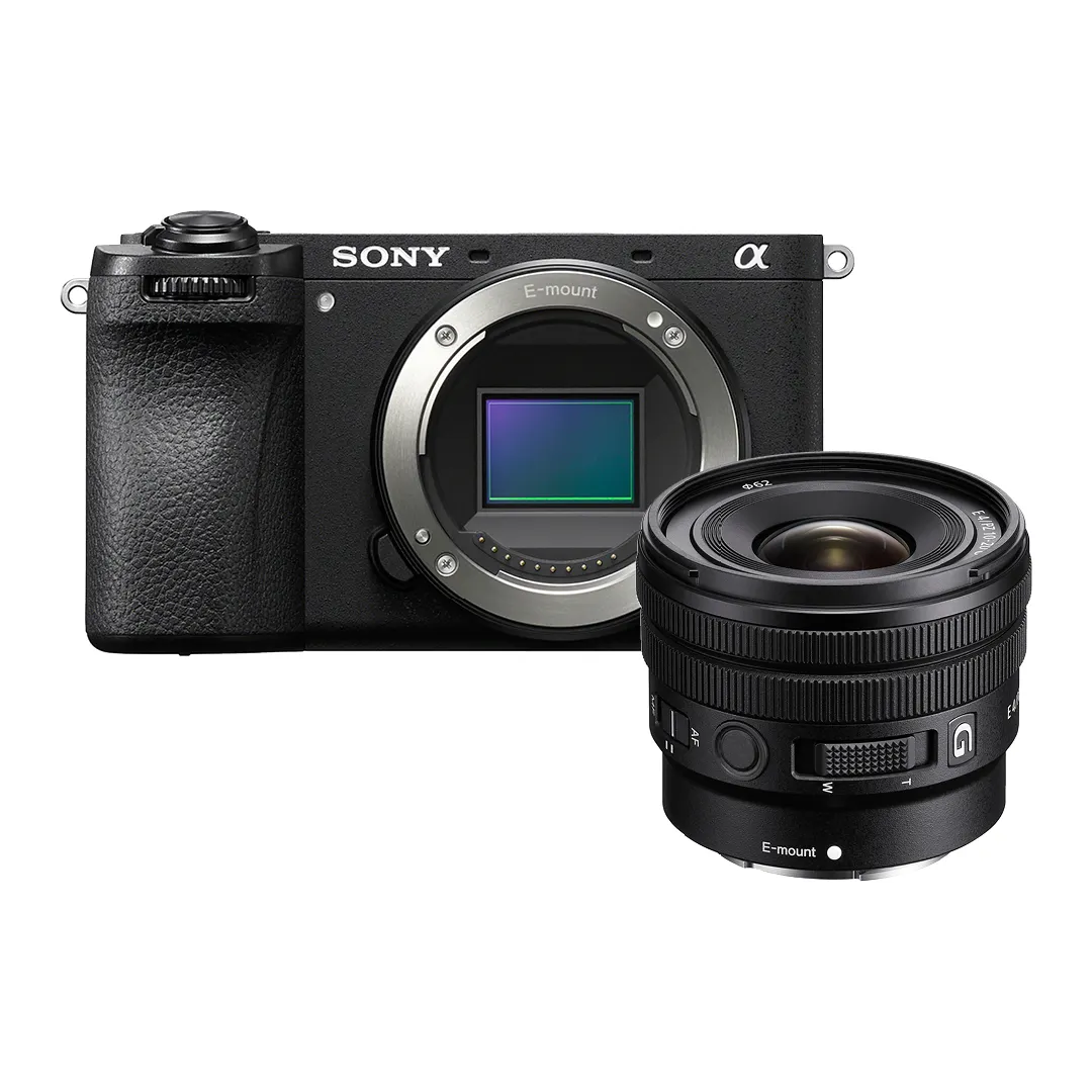 Image of Sony A6700 Body w/Sony 10-20mm f/4 G Lens Black Compact System Camera