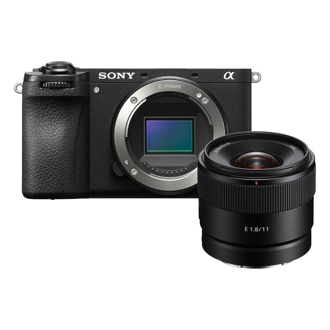 Image of Sony A6700 Body w/Sony 11mm f/1.8 Lens Black Compact System Camera
