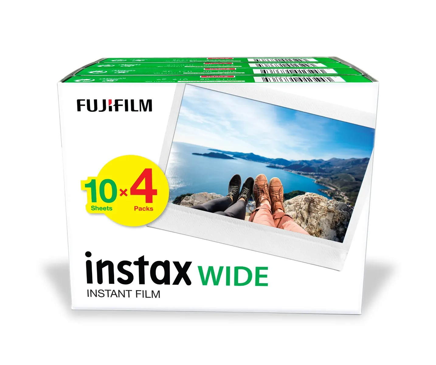FujiFilm Instax Wide 40Pk Film - White