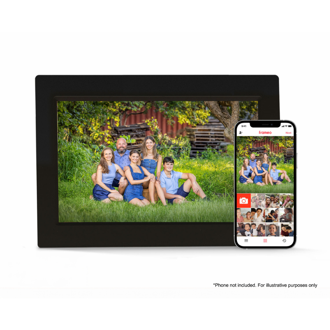 Firefly Frameo 10.1" Wi-Fi Digital Photo Frame - Glass