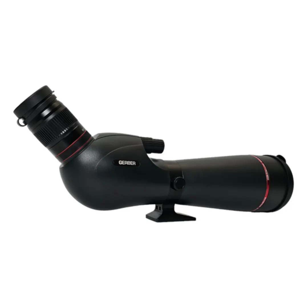 GERBER Spotting Scope Ultra HD 20-60x80 BaK4 HD with Smart Phone Adaptor and