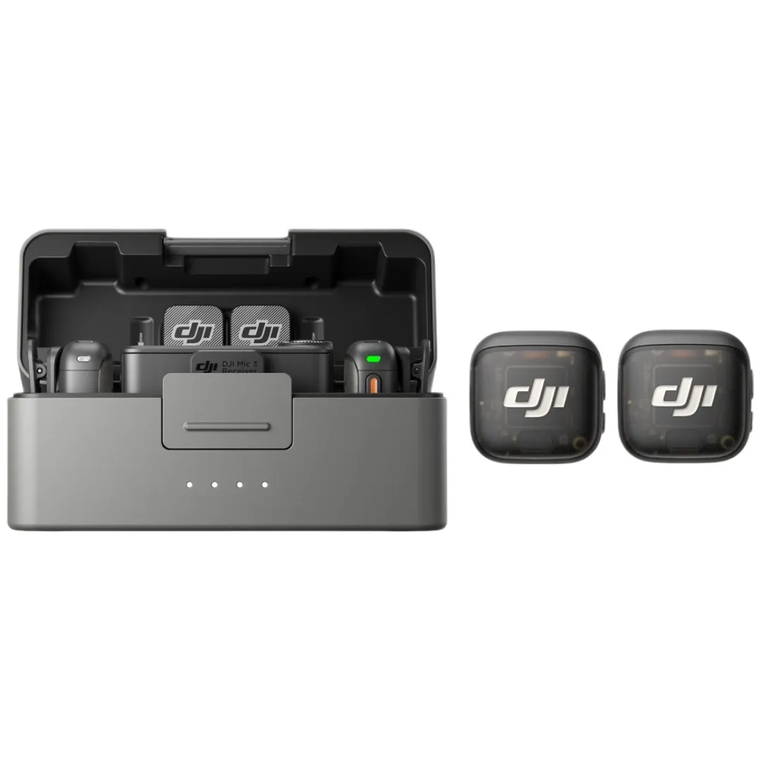 DJI Mic 3 (2 TX + 1 RX + Charging Case)