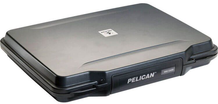 Image of Pelican 14" Black Laptop Hardcase Case with Foam