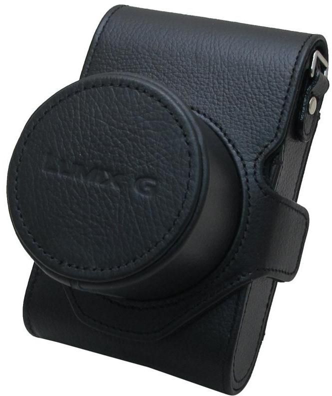 Panasonic DMW-CGK28E-K Leather Case