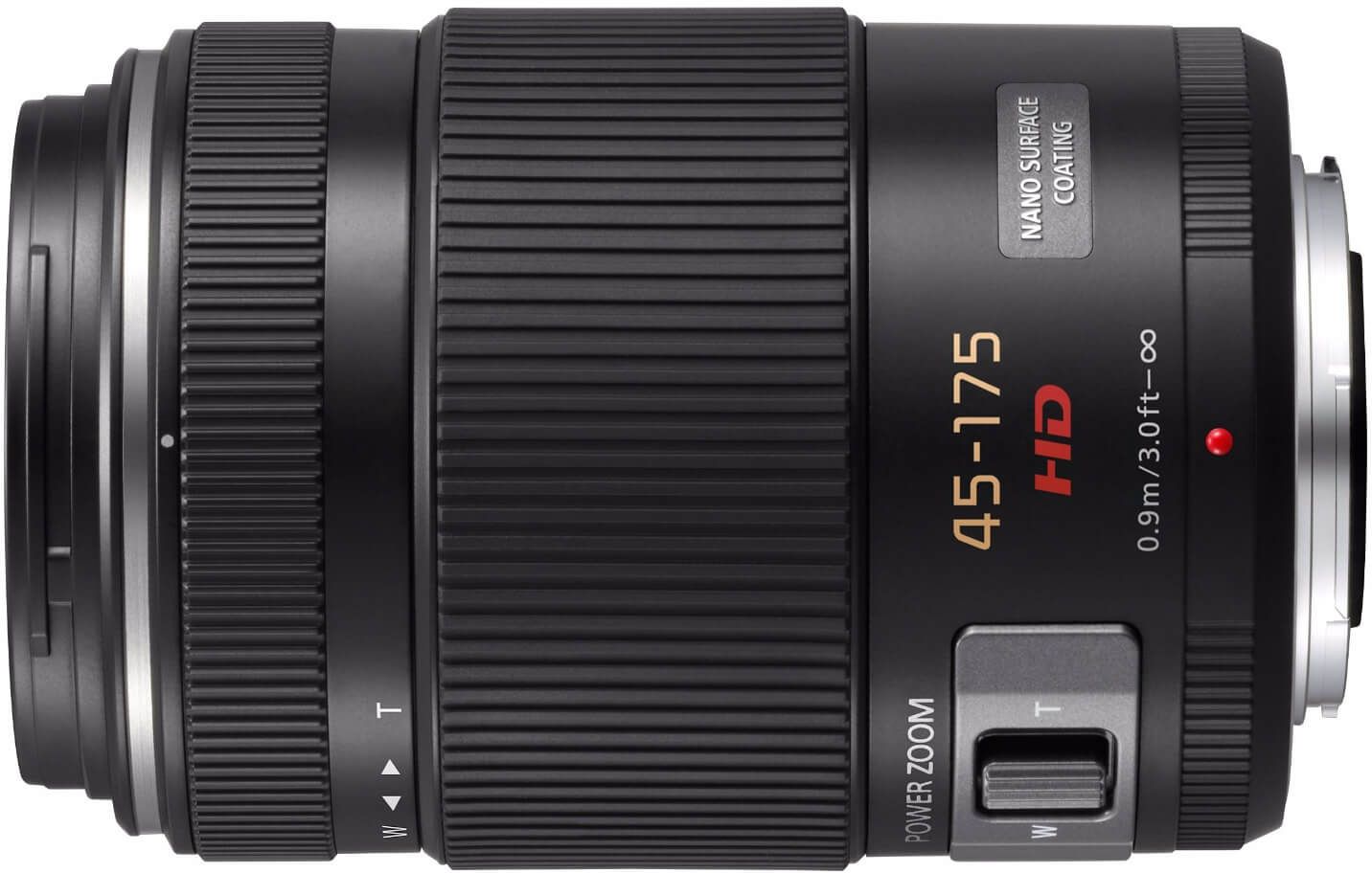 Image of Panasonic Lumix G X Vario 45-175mm f/4-5.6 ASPH Power Zoom - Black Lens