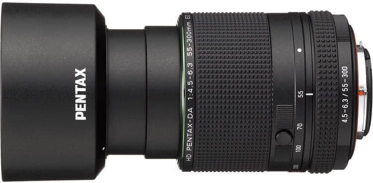 Image of Pentax HD DA 55-300mm f/4.5-6.3 ED PLM RE Lens