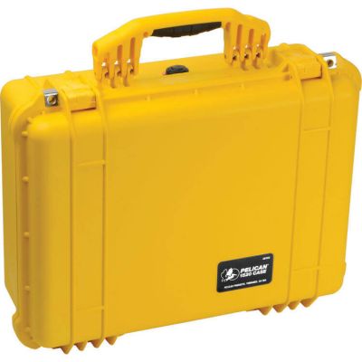 Image of Pelican 1526 Yellow Case with Convertible Bag
