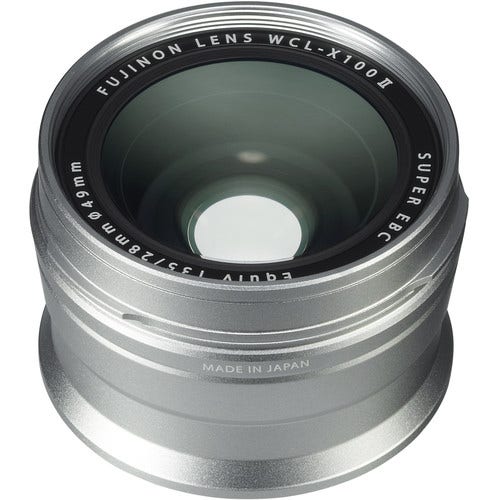 FujiFilm WCL-X100 II Wide Conversion Lens Silver