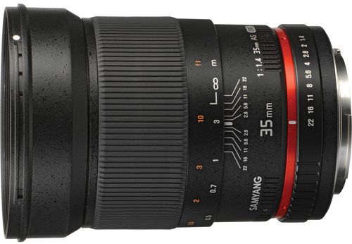 Samyang 35mm f/1.4 - Canon EOS Full Frame