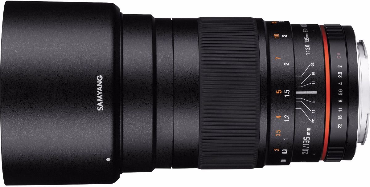 Image of Samyang 135mm f/2.0 Nikon AE Full Frame Lens