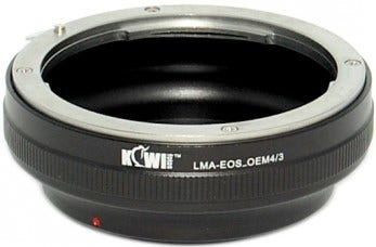 Image of Kiwi Mount Adapter - Canon EOS Lens - micro 4/3 Camera - LMA-EOS_M4/3