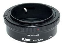 Image of Kiwi Mount Adapter - Canon FD Lens - Sony E Camera LMA-FD_EM
