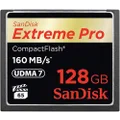 SanDisk Extreme PRO CompactFlash 160MB/s - 128GB Memory Card
